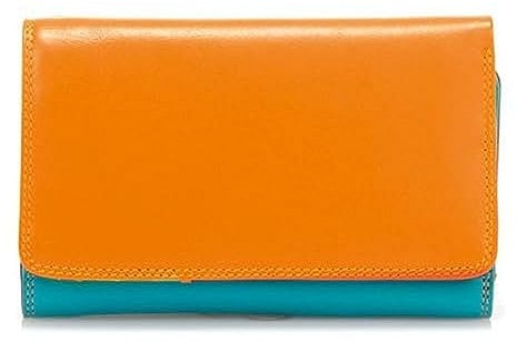 mywalit - Leder Damen Geldbörse - Medium Tri-fold w/Outer Zip Purse - 363-115 - Copacabana