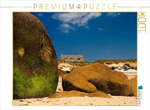 CALVENDO Puzzle Am Strand vom Guisseny | 1000 Teile Lege-Größe 64 x 48 cm Foto-Puzzle für glückliche Stunden