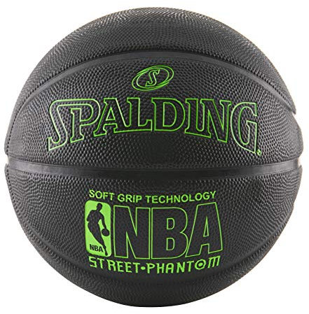 Spalding NBA Street Phantom Basketball, 74,9 cm, Neongrün/Schwarz