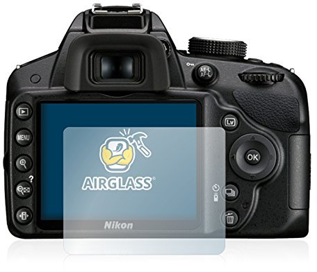 brotect Protection Écran Verre pour Nikon D3200 Film Protecteur Vitre 9H [Anti-Rayures, Transparent]