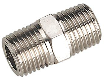 Sealey Sa1/1414 Double Male Union 1/4Bspt to 1/4Bspt