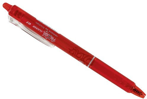 Pilot 2270002 Tintenschreiber BLRT-FR7-R Frixion, 0.4 mm, rot