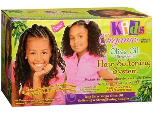 Africas Best Kids Organics Olive Oil Hair Softening System by Africa's Best