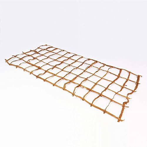 Mammutgeflecht Natur 100 x 50 cm - Kletternetz für Chamäleons - Terrarien Rückwand