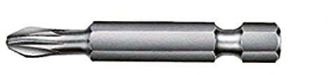Makita P-06068 ZOT Bit PH2, 50 mm, 10 Stück, für optimale Schraubanwendungen in harten Materialien, für Kreuzschlitzschrauben Phillips