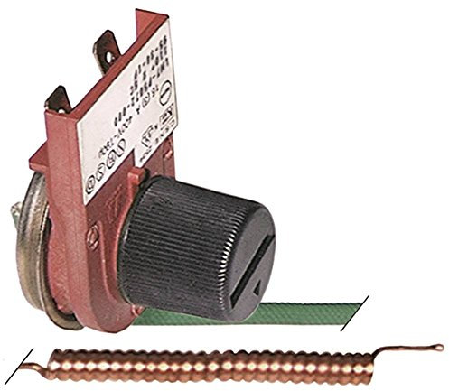 Eliwell Termostato di sicurezza massima temperatura 110 °C 1 poli adatto per comenda per lavastoviglie sonda diametro 6 X 50 mm 16 a