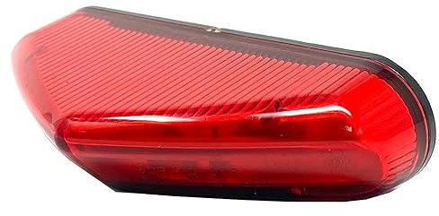 Stopp Rückleuchte mit Blinker für Projekt Motorrad - Rot Linse