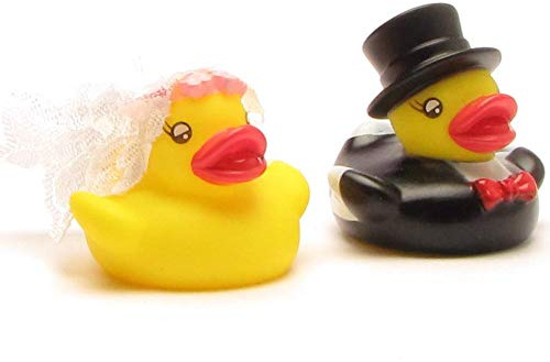 Duckshop I Badeente I Quietscheente I Enten Brautpaar Mini MT