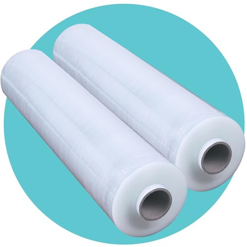 Triplast Paletten-Stretch-Schrumpffolienrolle (400 mm x 250 m) – Auswahl Menge und Farbe – robuste Palettenfolie, industrielle Stretchfolie, Verpackungsklebefolie, starke Kunststofffolie, Gepäckfolie