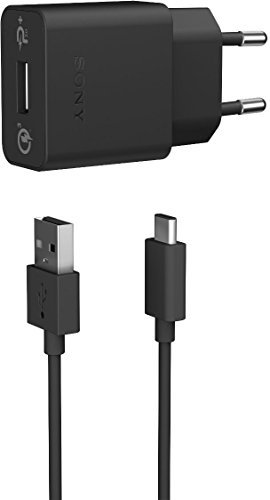Sony UCH12NOIR - Cargador USB Micro 2.0 para móviles, Color Negro