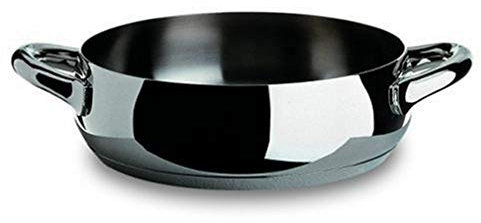 Alessi Mami SG102/20 - Cacerola baja (acero inoxidable, 20 cm)