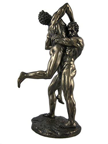 27,31 cm Griechische Replik Hercules und Antaios Display Decor