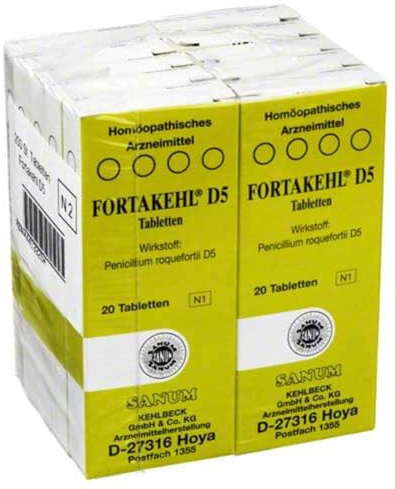 FORTAKEHL D 5 Tabletten 10X20 St