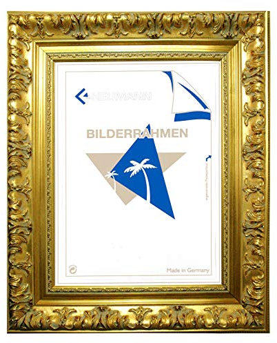 Barockrahmen Gold fein verziert 979 ORO, 50x70 cm Wechselrahmen