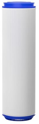 Naturewater UDF-10A Aktivkohle Granulat Filter 10 Zoll (254 mm) 5 µ Ersatz Wasserfilter, Umkehrosmose Filter, Ersatz Filterkartusche