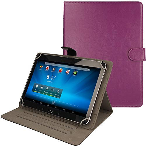 TECHGEAR Stellar (10) Étui Universel pour Lenovo A10 10.1, Huawei T5 10, T3 10 Tactile 10, Tactile 10.1, 9.6 9.7 pouces, YESTEL, AOYODKG, YOTOPT, VANKYO 10, 10.1, tablettes 10.2 10.4 10,5 pouces écran