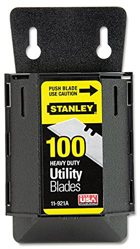 Bostitch Heavy-Duty Knife Blades with Dispenser, 1 Piece, Utility Knife, Assorted Colors