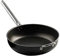 Zanetti Extra Large Padella con 1 Manico Lunga e 1 Maniglia, 34 cm Diametro, Nero