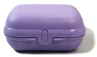 TUPPERWARE Mini Caja Cofre porpora