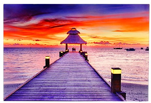 Mendler Glasbild T116, 40x60cm - Steg