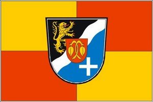 Flagge Fahne Rhein - Pfalz Kreis 90x150