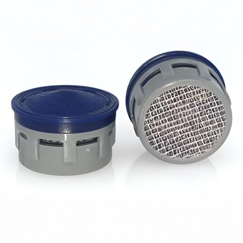 Schläfer 2180212 | Rompigetto per Rubinetto M22-M24, Cartuccia Filtro Universale per Rubinetto Perlator Long Life Classe B 22.8-25.2 l/in, Compatibile con Aeratore Neoperl, 2 Pezzi