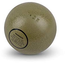 Vinex Stoßkugel für Wettkampf und Training | 1,5 kg | Kugelstoßkugel | Optimaler Schwerpunkt | Kugel Leichtathletik | Alle Wettkampfgewichte | Gusseisen