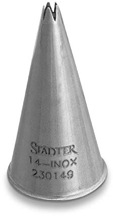Städter 230163 Lochtülle, Edelstahl, Silber, 30 x 0.3 x 30 cm