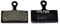 Shimano FD452 Brake Pads, Unisex adult, Estándar XTR 2011, Deore XT (M785), SLX (M666), Black, only size