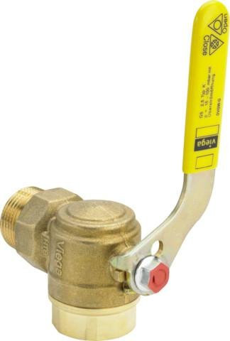 Gaszähler-Kugelhahn mit Gasströmungs- wächter, 1, 4,0 m³