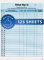 Tabbies Etikettenformulare für Patienten, 21,6 x 27,9 cm, Blau, 23 Etiketten/Blatt, 125 Blatt/Packung, vertraulich unterschreiben Sie Ihre Patienten, bietet auch ein tägliches Patientenprotokoll
