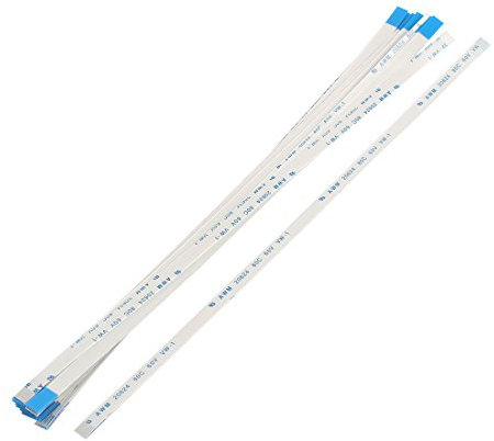 sourcing map A Typ 0.5mm Hebung 8-polig AWM 80C 60V Flexibel Flachkabel FFC FPC 200mm 20 Stück DE de