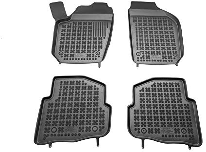 MTM Gummimatten für Seat Ibiza III (6L) 02.2002-2008 Passform, Fussmatten mit hohem Rand 5 cm, cod. 3D 5671