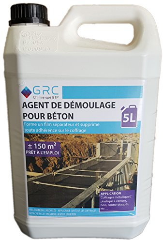 GRC – Agente des desmoldado de hormigón – 5 l