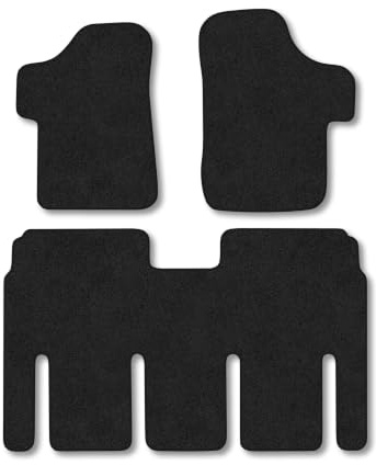 Mercedes Vito (2003-2014) [Dualiner] Carpet Car Mats | Black Edge Trim Tailored Fit Floor Mats Full Coverage Protection Accessories Easy Clean Anti Slip Made in the UK