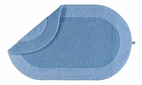 Rhomtuft Badteppiche oval Exquisit Aqua - 78