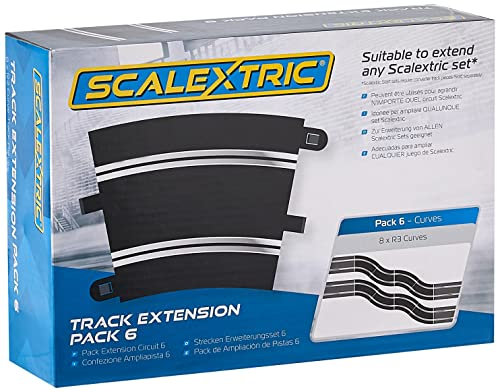 Scalextric Kurve, R2, 8 Stück, Erweiterungsset