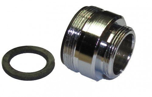 Badewannen - Adapter M 28 x 1 Außengewinde auf M 22 x 1 Außengewinde, Sanuno Anschluß