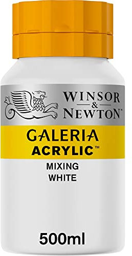 Winsor & Newton Galeria Colore Acrilico 500ml - Bianco Per Mescolanze