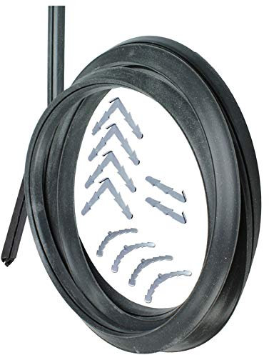 SPARES2GO Universal 3 y 4 Lados Cocina de Horno de Goma Junta de la Puerta con Clips de Esquina