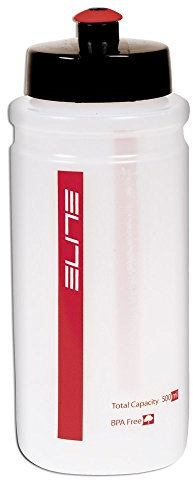 Elite Unisexe - Adultes 1695A Gourde Transparent 500 ml