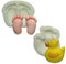 Silicone Moulds - Set of Two - Duck & Baby Feet - Food Safe