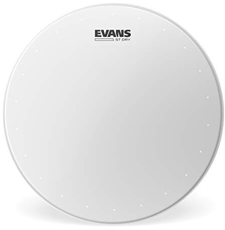 Evans ST Dry Snare Drum Heads - 13 Inch - Coated for Durability - Made with Two 7.5 mil Plies - Made in the USA