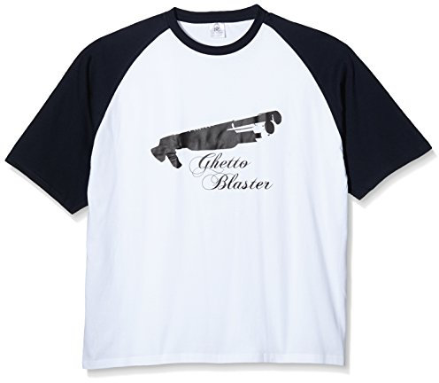 Coole Fun T-Shirts PUMPGUN action GHETTOBLASTER t-shirt baseball fightclub , Grösse: XXL