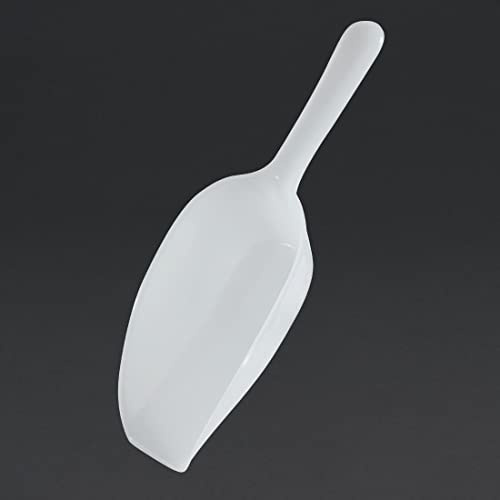 Schneider GT049 Polythene Flour Scoop, 110 mL | Offers precise portion control for commercial baking ingredients, utilizing durable food-grade plastic for easy cleaning.