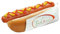 Weroca Kartonagen Fresh & Tasty Hot Dog Bags, 100 Stück, 8x21 cm, Grün, PVC-frei, Schiebverschluss, Wiederverwendbar