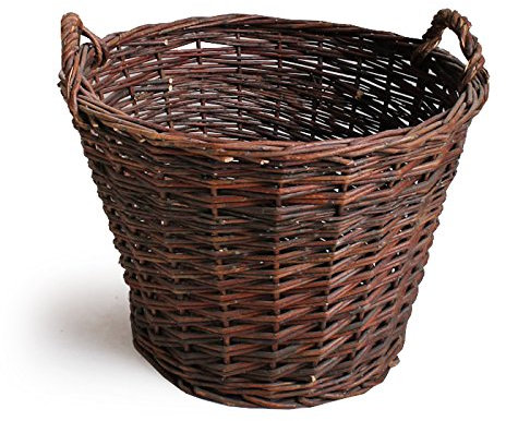 Tintours Weidenkorb/Gartenkorb/Widerstandsfähiger/Geräumiger Korb 35L - 45x45x31/38H cm