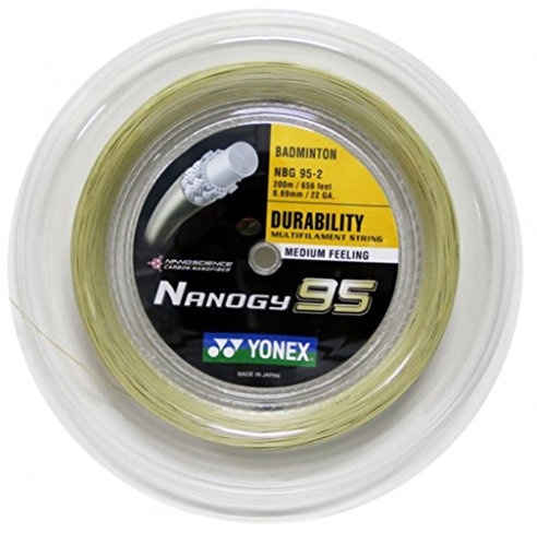 YONEX Nanogy 95-200m Rolle Badmintonstring