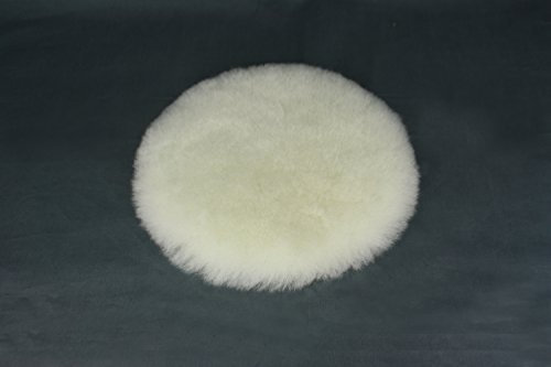 Original Natur-Lammfell - 25mm Florhöhe - zum perfekten Polieren mit Klettschleiftellern