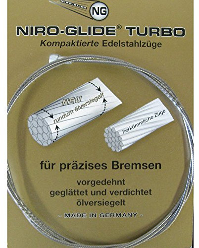 Fasi Sicherheitsprod Fasi Sicherheitsprod Niro Glide Turbo Nw 180te Bremszüge & -hüllen & -führungen, Schwarz, 1800 mm